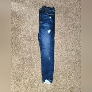 American Eagle Super Hi-Rise Crop Jegging- Size 8